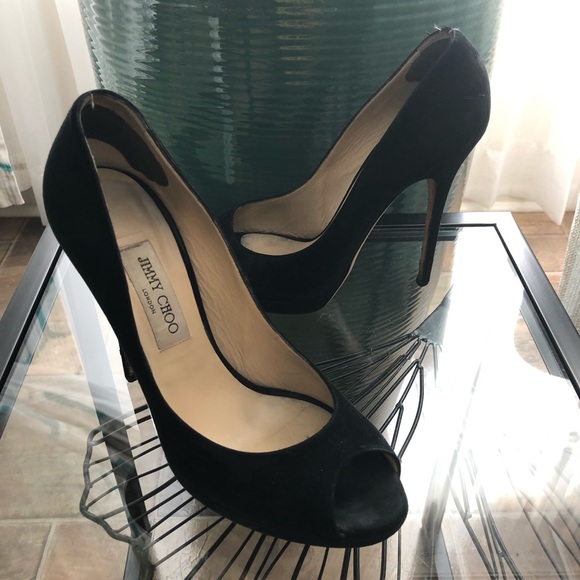 Jimmy Choo Shoes Jimmy Choo London Pumps Shoes Suede Leather Poshmark